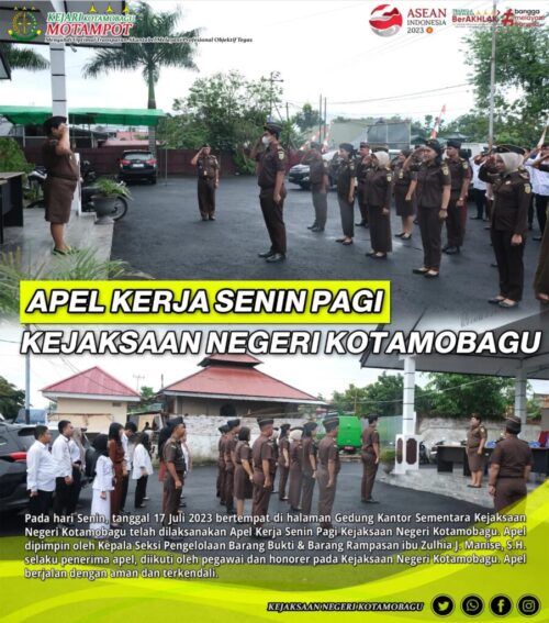 Apel Kerja 17 Juli 2023